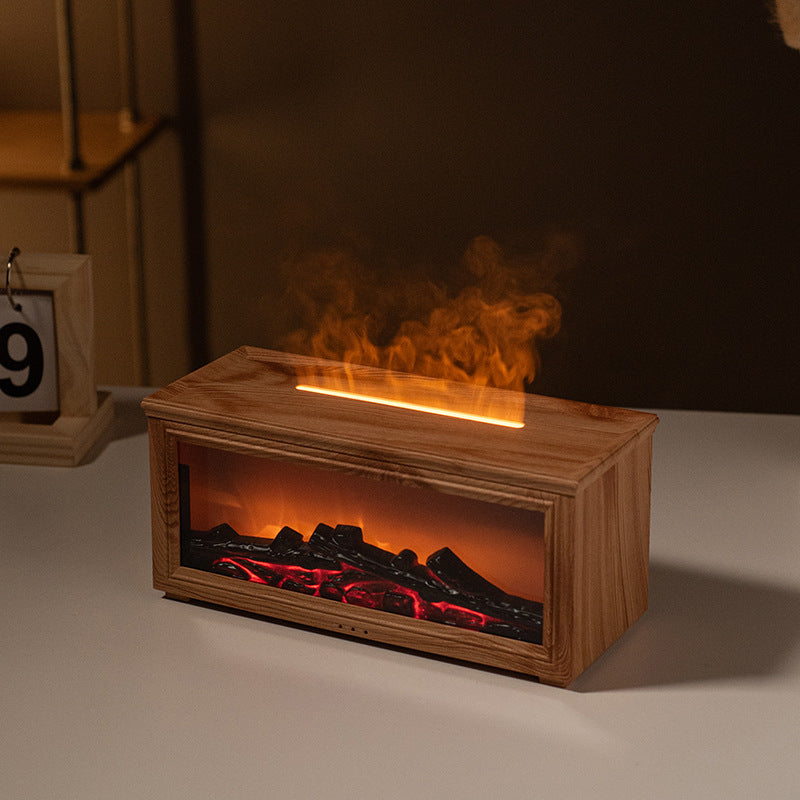 Flame aroma humidifier