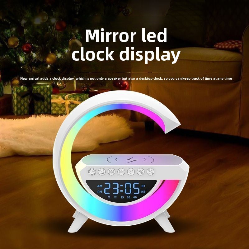 Bluetooth Speaker with Wireless Charger