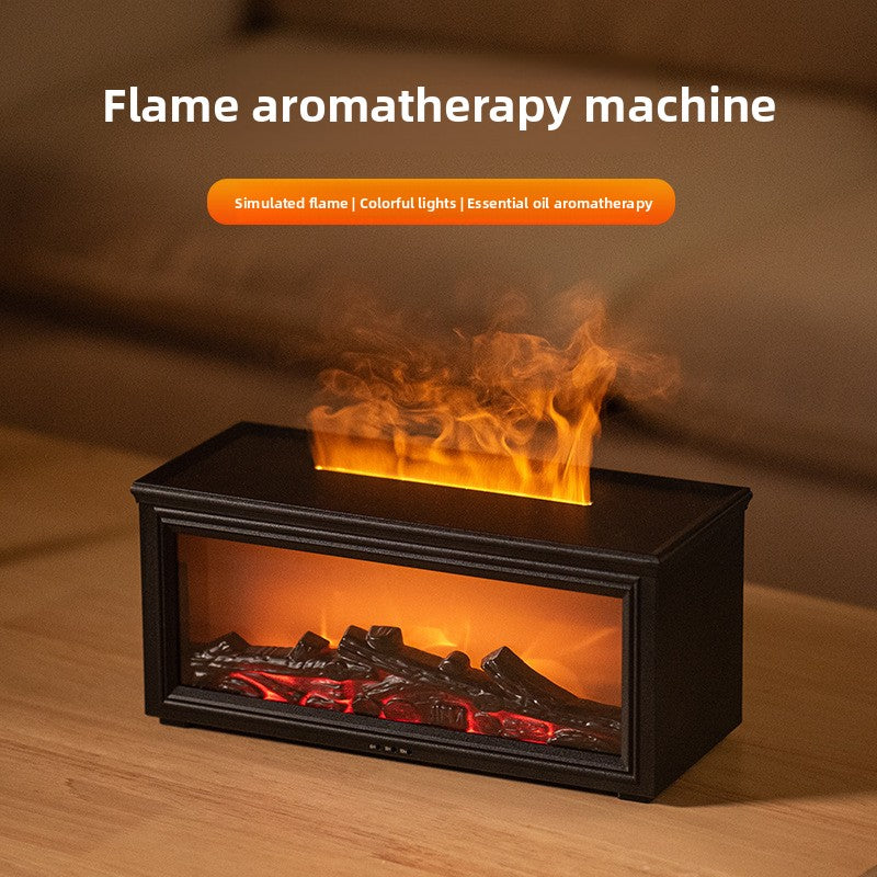 Flame aroma humidifier