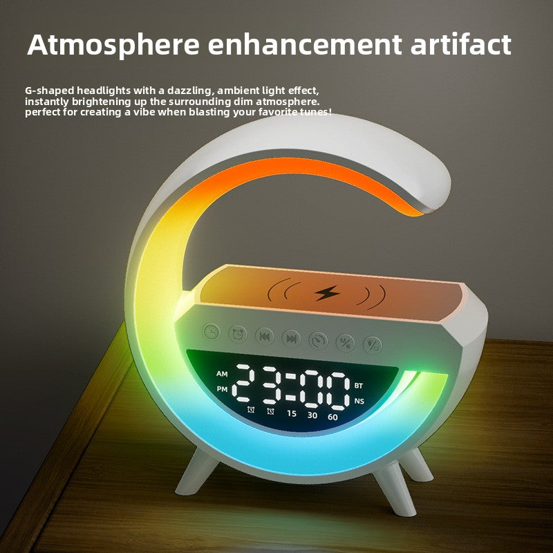 Bluetooth Speaker with Wireless Charger