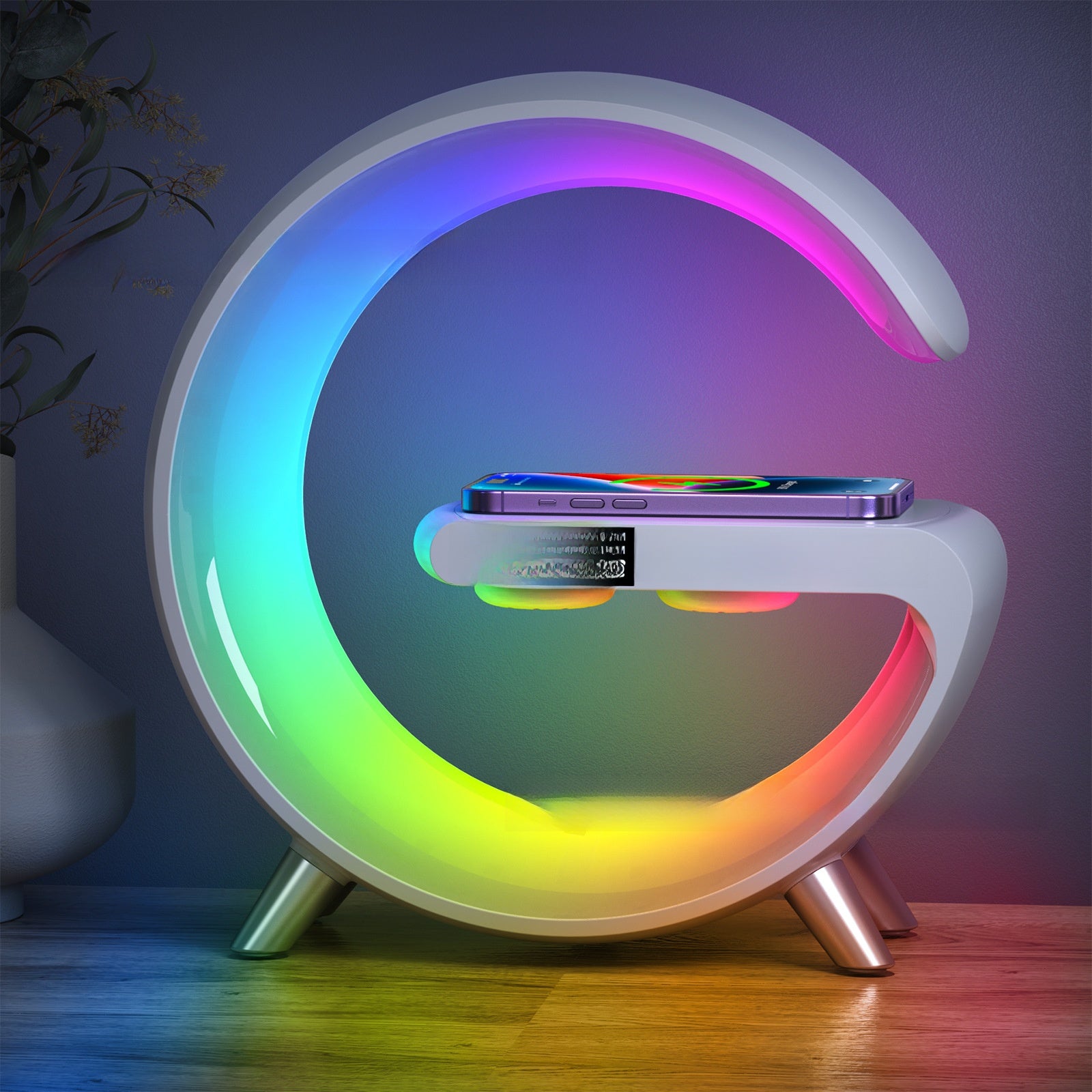 Bluetooth ambient light music charger